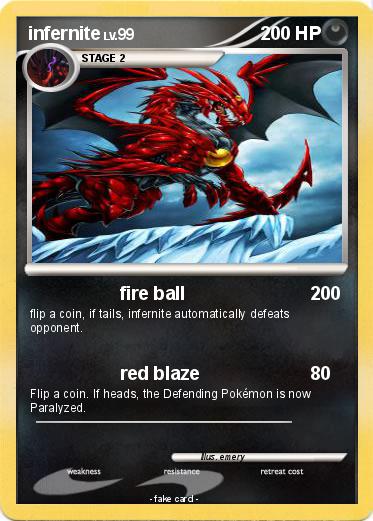 Pokemon infernite