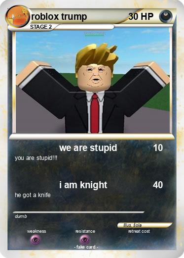 Pokemon roblox trump