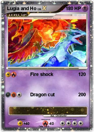 Pokemon Lugia and Ho