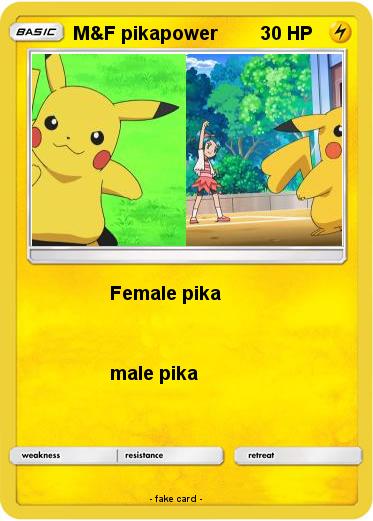 Pokemon M&F pikapower