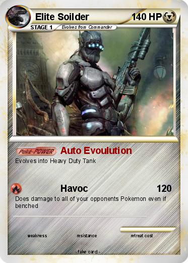 Pokemon Elite Soilder