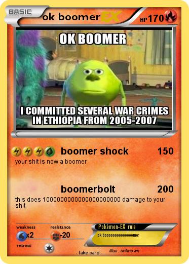 Pokemon ok boomer