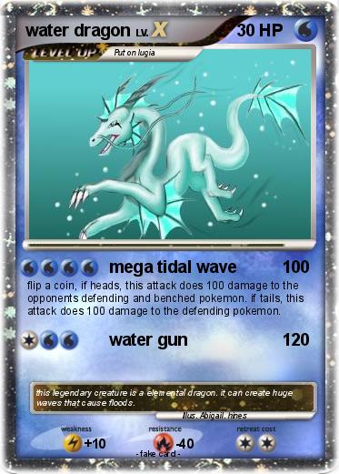 Pokemon water dragon
