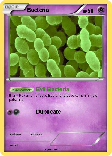 Pokemon Bacteria