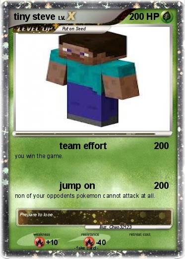 Pokemon tiny steve