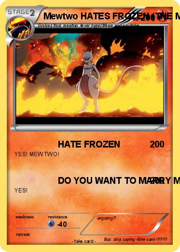 Pokemon Mewtwo HATES FROZEN (THE MOVIE)