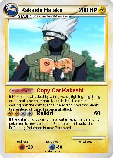 Pokemon Kakashi Hatake