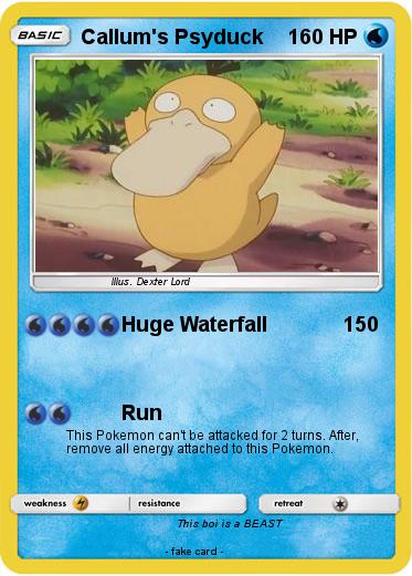 Pokemon Callum's Psyduck
