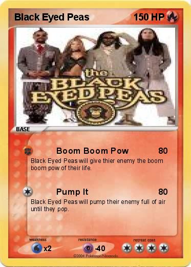 Pokemon Black Eyed Peas