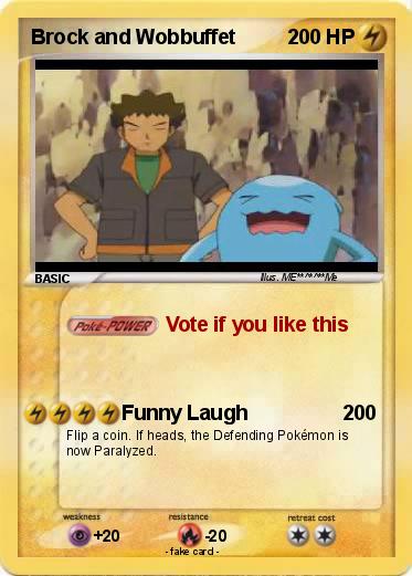 Pokemon Brock and Wobbuffet