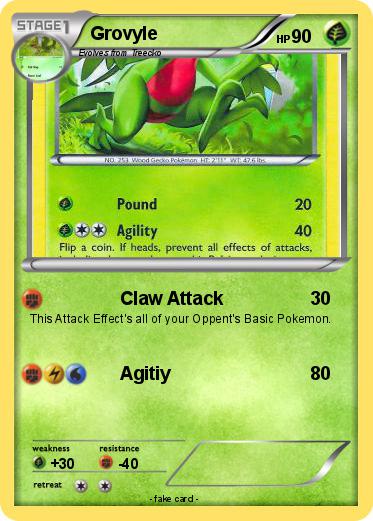 Pokemon Grovyle