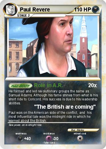 Pokemon Paul Revere