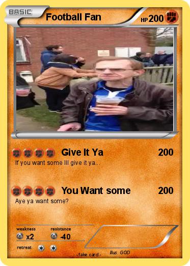 Pokemon Football Fan