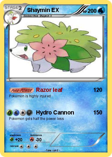 Pokemon Shaymin EX