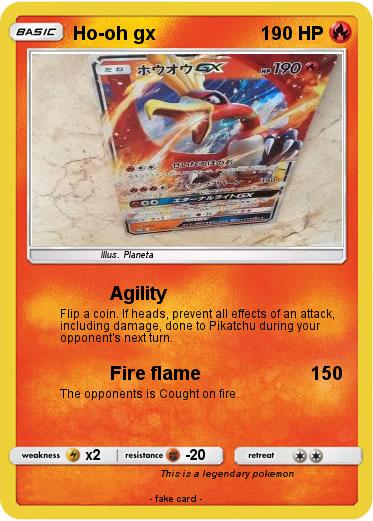 Pokemon Ho-oh gx