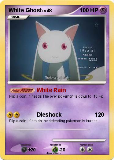 Pokemon White Ghost