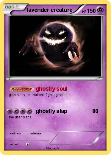 Pokemon lavender creature