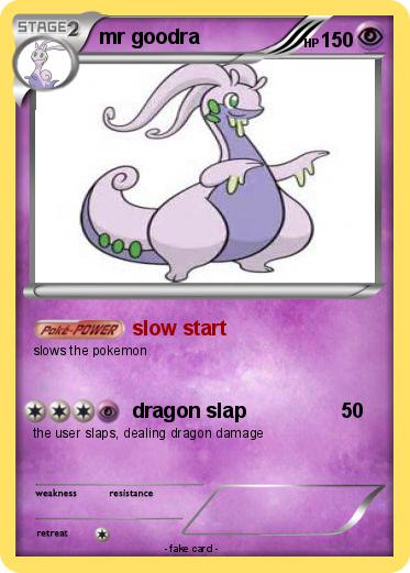 Pokemon mr goodra