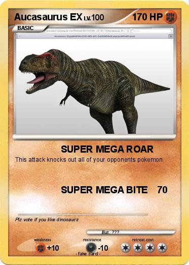 Pokemon Aucasaurus EX
