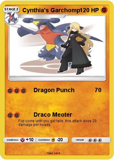 Pokemon Cynthia's Garchomp