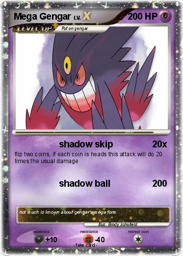 Pokemon Mega Gengar