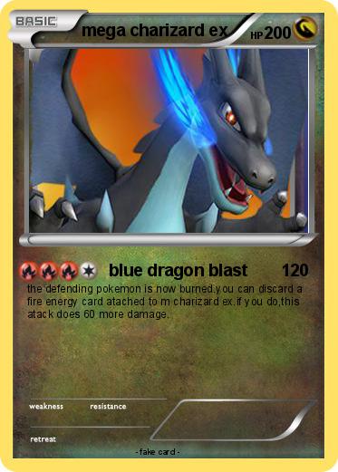 Pokemon mega charizard ex