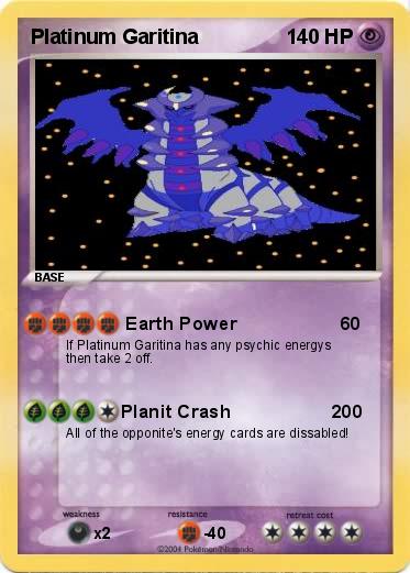 Pokemon Platinum Garitina