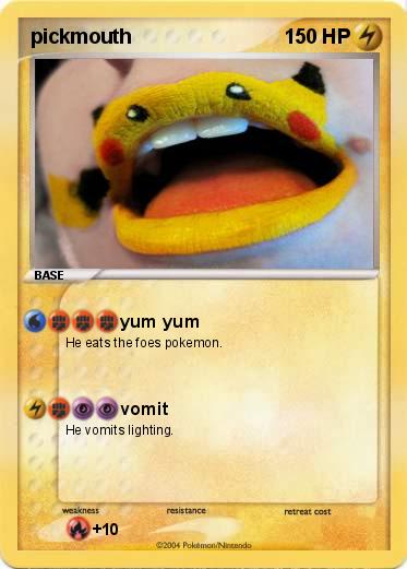 Pokemon pickmouth