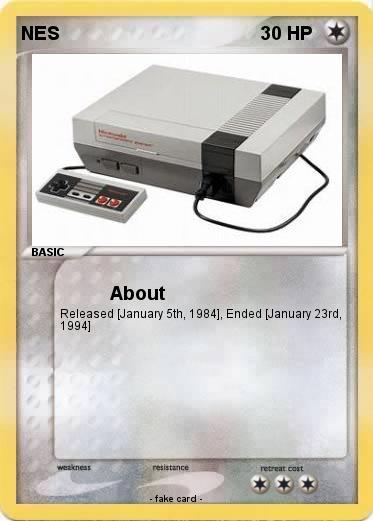 Pokemon NES