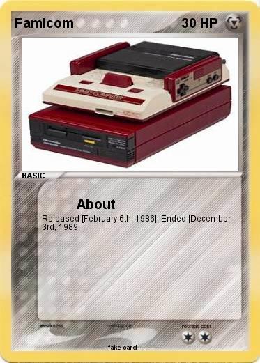 Pokemon Famicom