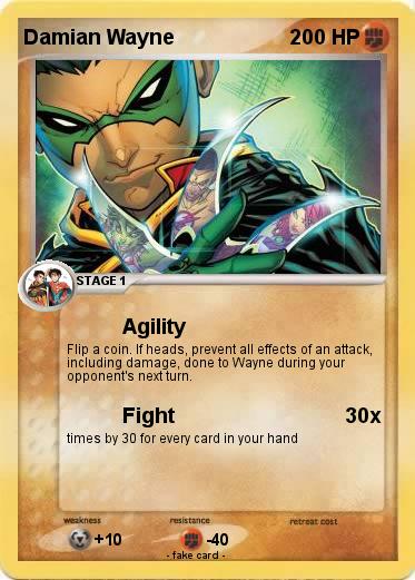 Pokemon Damian Wayne