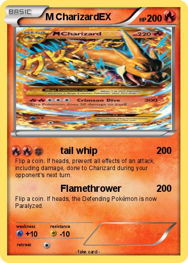 Pokemon M CharizardEX