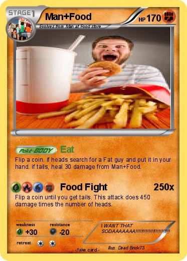 Pokemon Man+Food