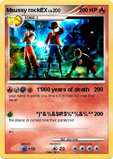 Pokemon Msussy rockEX