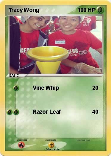 Pokemon Tracy Wong