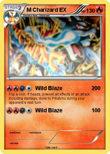 Pokemon M Charizard EX