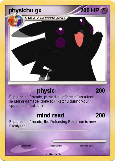 Pokemon physichu gx