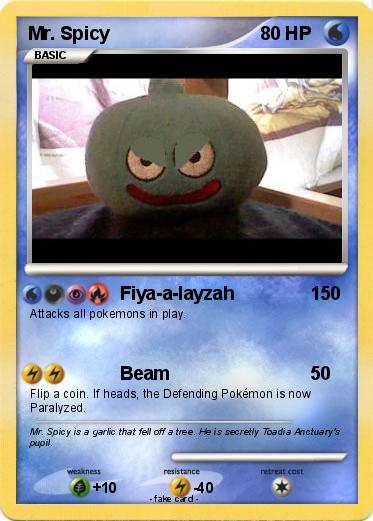Pokemon Mr. Spicy