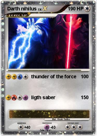 Pokemon Darth nihilus
