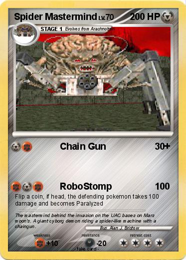 Pokemon Spider Mastermind