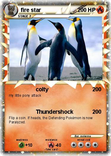 Pokemon fire star