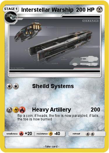 Pokemon Interstellar Warship