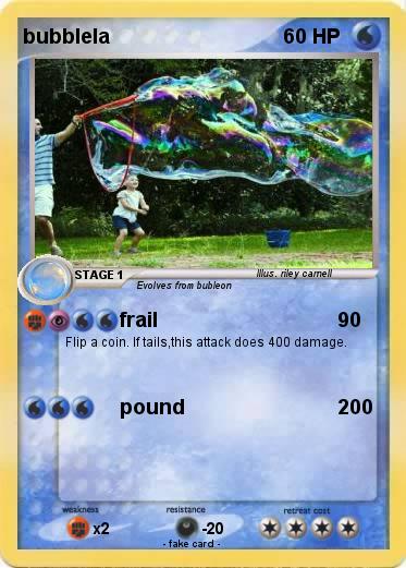 Pokemon bubblela