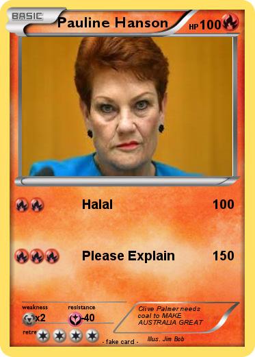Pokemon Pauline Hanson