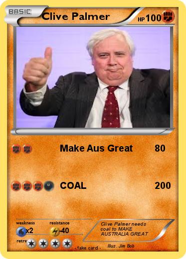 Pokemon Clive Palmer