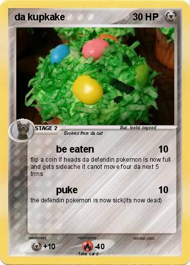 Pokemon da kupkake