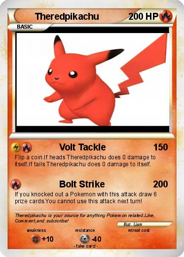 Pokemon Theredpikachu