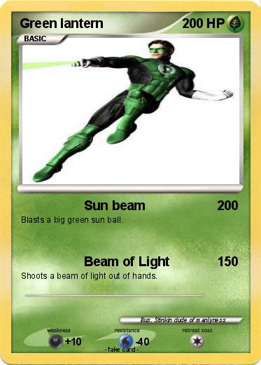 Pokemon Green lantern