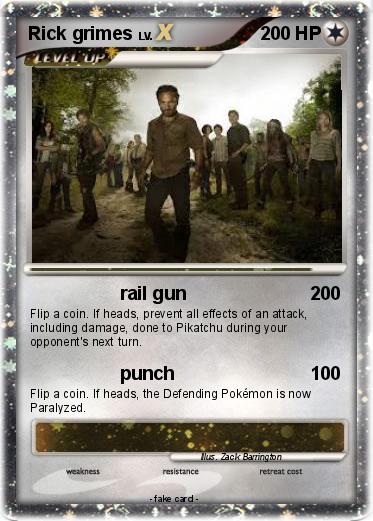 Pokemon Rick grimes