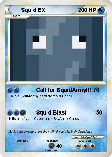 Pokemon Squid EX
